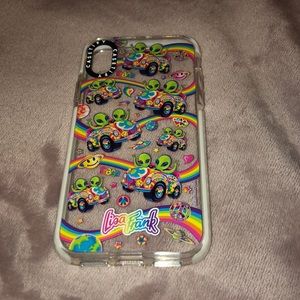 I phone X Lisa Frank Casetify alien case